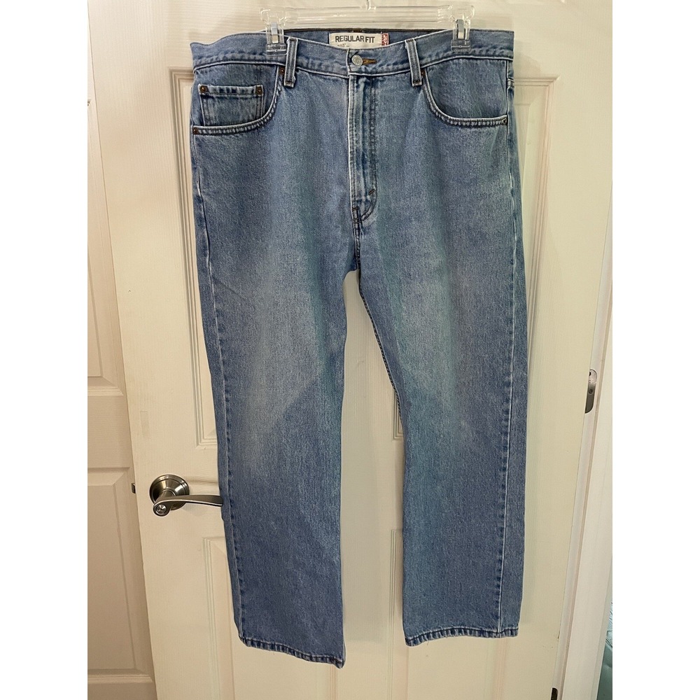 Levis Men's‎ Jeans 505 Tag:38x30 Act: 38x27